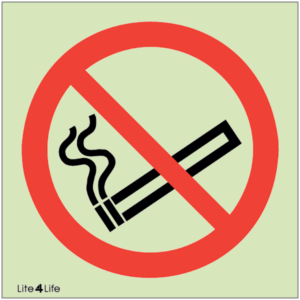 No Smoking Sign - No Text