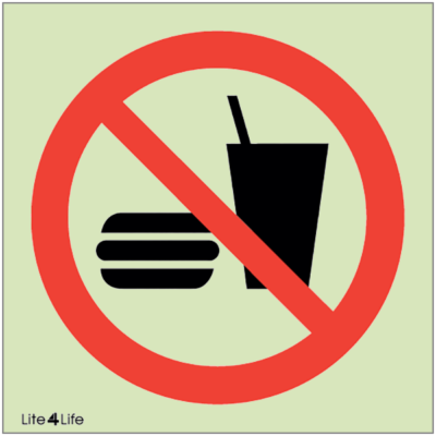 General Prohibitions - Food or Drink symbol