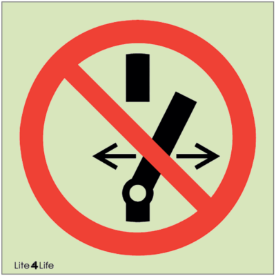 General Prohibitions - Do not operate symbol