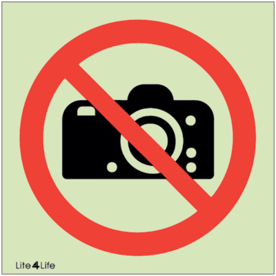 General Prohibitions - Photography prohibited symbol