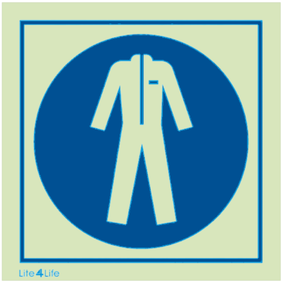 Personal Protective Equipment - Wear protective clothing symbol