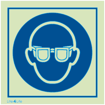 Personal Protective Equipment - Wear eye protection symbol