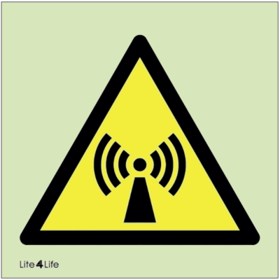 Warning signs - Warning non-ionising radiation symbol