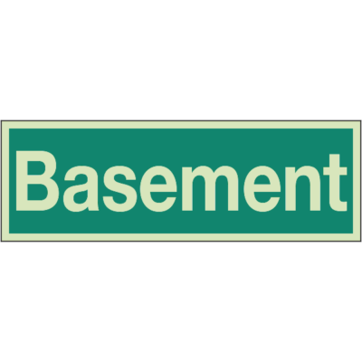 Floor Identification Numbers - Basement