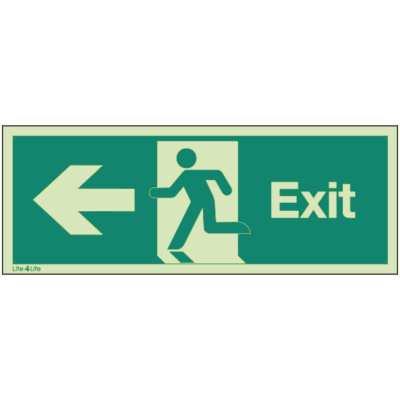 Exit Signs - Exit Arrow Left