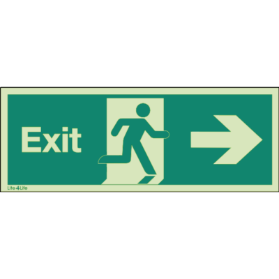 Exit Signs - Exit Arrow Right