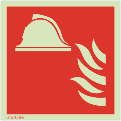 Fire Emergency Equipment & Assistance - Fire point symbol