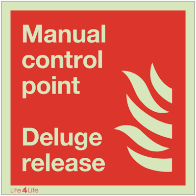 Fire Fighting Equipment - Manual control point deluge release