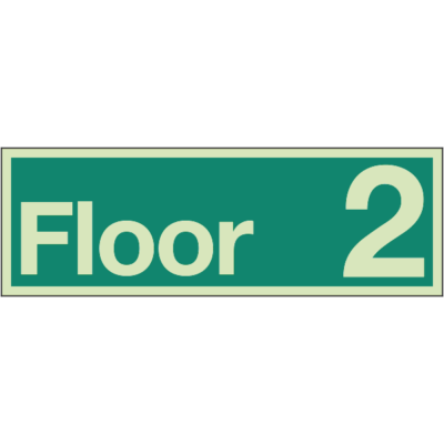 Floor Identification Numbers - Floor 2