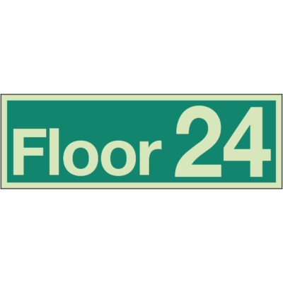 Floor Identification Numbers - Floor 24