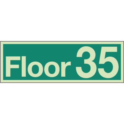 Floor Identification Numbers - Floor 35