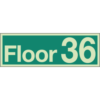 Floor Identification Numbers - Floor 36