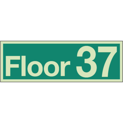 Floor Identification Numbers - Floor 37