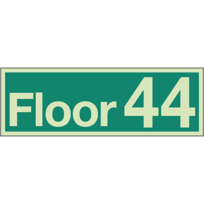 Floor Identification Numbers - Floor 44