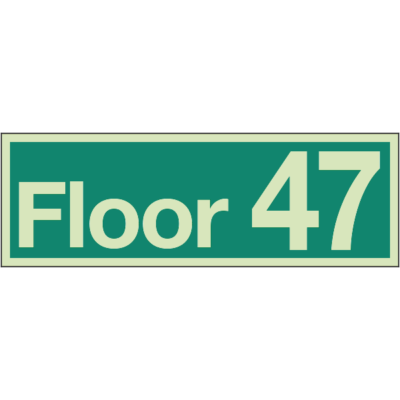 Floor Identification Numbers - Floor 47