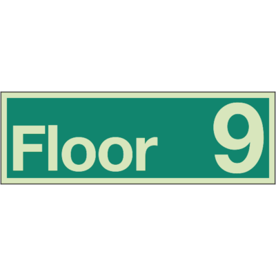 Floor Identification Numbers - Floor 9