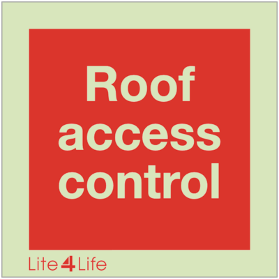 Fire Fighting Equipment - Roof access control