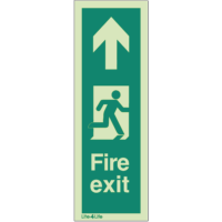 Fire Signs Exit Vertical