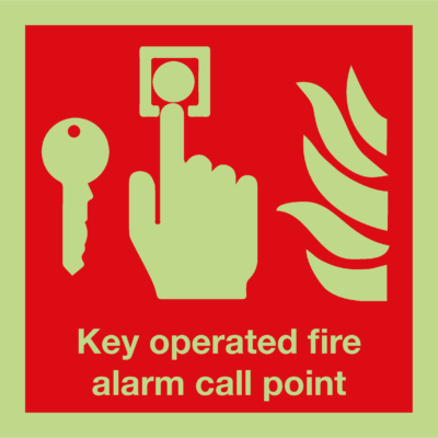 Fire Emergency Equipment & Assistance - Key Operated Fire Alarm Call Point