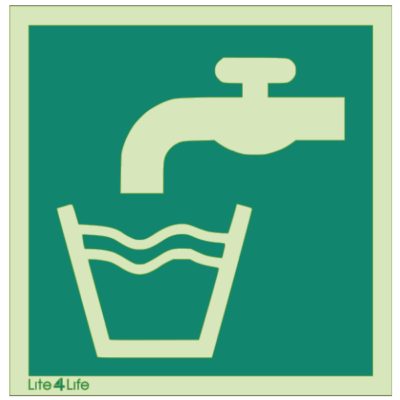 General Public Information signs - Drinking water symbol