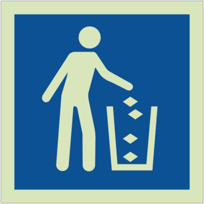 General Public Information signs - Bin symbol