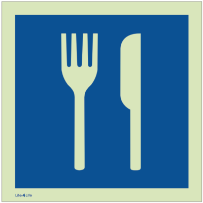 General Public Information signs - Eating facilities symbol