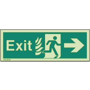 NHS Estates  - Exit Arrow Right