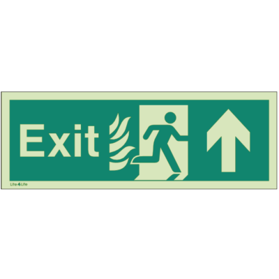 NHS Estates  - Exit Arrow Up