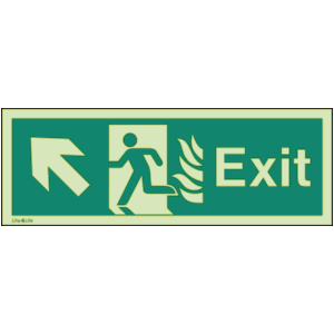 NHS Estates  - Exit Arrow Up Left